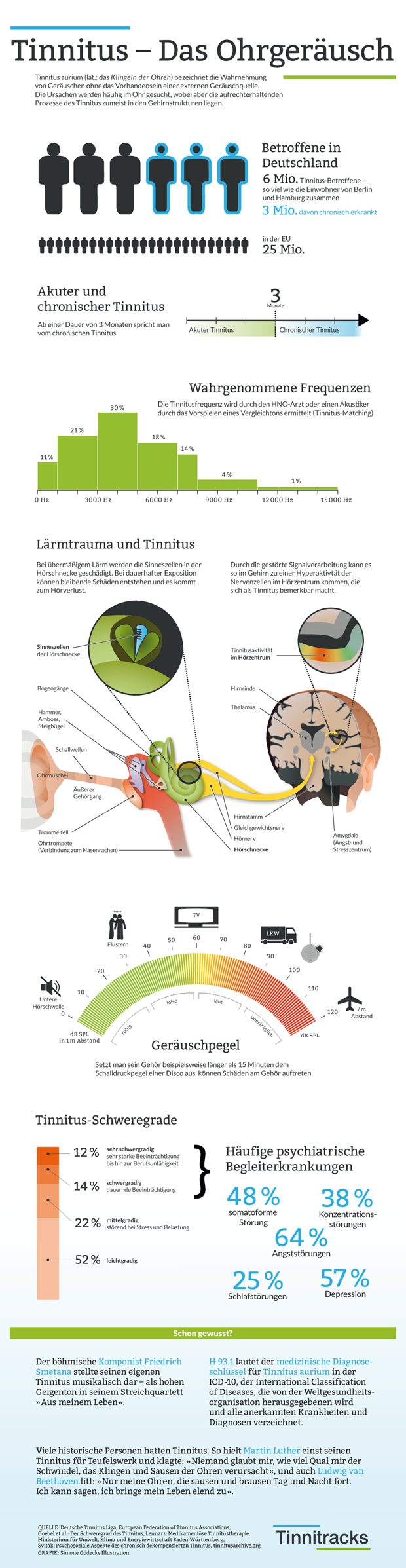 Tinnitus das Ohrgeräusch